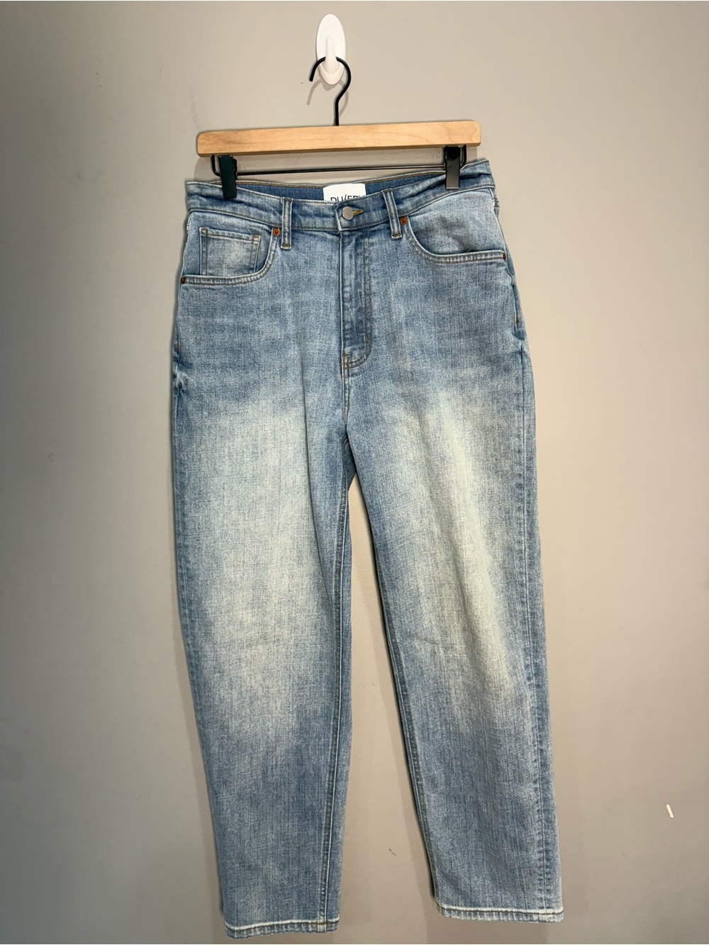 DU/ER High Rise Arc Jeans Women’s 29x29 Midweight Performance Denim